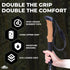 Lightweight Aluminum Trekking Poles with Extended Grip - Ultimate Hiking Gear