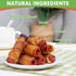 MON2SUN 3 Inch 21.16oz Rawhide Free Dog Treats, Triple Flavor Chicken Wrapped Duck and Beef Rolls for Small Dogs