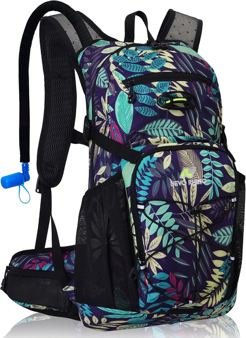 N NEVO RHINO Hydration Backpack, Insulated Hiking Pack with 3L Water Bladder for Hydration