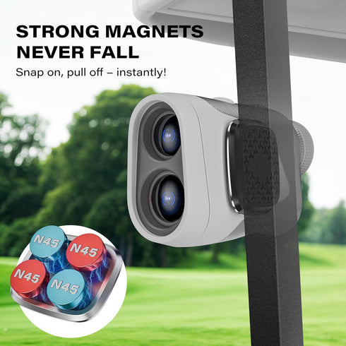 A2C 3M Magnet for Range Finder Golf Rangefinder Magnetic Holder Mount with Adhesive, Golf Cart Accessories