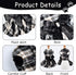 Small Dog Dress, Yorkie Sweater Girl Plaid Fleece Apparel for Chihuahua Cat, Cute Warm Puppy Clothes