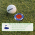 Golf Green Reader - Golf Ball Marker with Level, Golf Accessories for Putting Game Improvement