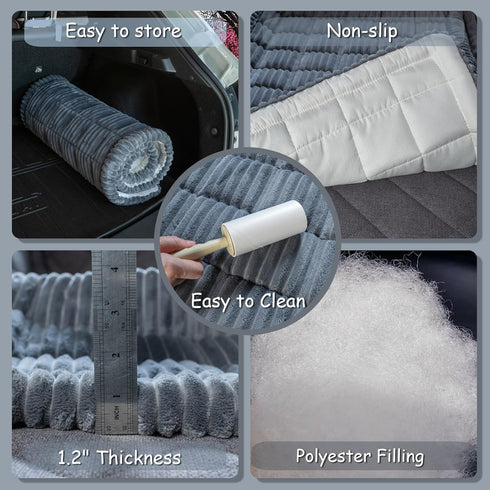 HAPYFOST Hammock Trucks(54"25" Dog Bed for Car Back Seat, Non-Slip Backseat Pet Bed Mat for Travel, Soft Dog Seat Cover