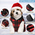 4 Pieces Winter Fabric Dog Sweater with Leash Ring, Fleece Vest Pullover Jacket for Small Dogs and Cats