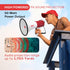 Pyle 50W 1760 Megaphone PA Bullhorn - Built-in Siren, Adjustable Volume Control & Yard Range, Record Function - Ideal