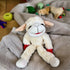 Lamb Chop Dog Toy, 14" with Squeaker