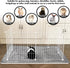 RUBYHOME 12 11.8" 11.8" Pcs x Guinea Pig Cage Mat Washable, Reusable Guinea Pig Fleece Bedding Cage Liners, Soft Warm