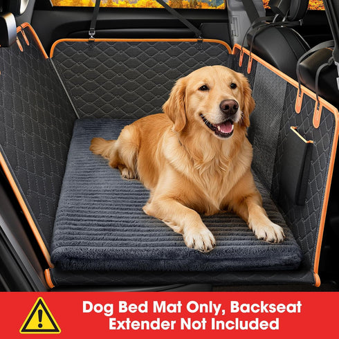 54"x 24.8", FURTIME Backseat Pet Bed Mat, Non-Slip Dog Bed for Car Back Seat, Washable Travel Pet Mat with Removable