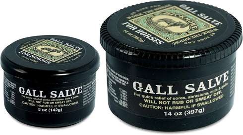 Gall Salve Wound Cream for Horses, 5 oz, Quick Relief of Sores, Abrasions, Cuts, and Galls
