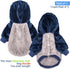 FabriCastle Dog Hoodie Sweater, Dog Clothes, Dog Coat, Dog Jacket for Small or Medium Dogs Boy or Girl, Ultra Soft and Warm Cat Pet Sweaters (Grey body, XX-Small)