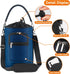 32/40/64/128 oz 2 AceTreker Neoprene Insulated Water Bottle Carrier Bag, Sling Bag Sleeve Pouch Holder with Strap