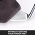 Golf Ball Cleaning Bag, Waterproof Exterior Golf Club Cleaning Bag with Coarse Fabric Liner