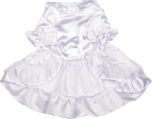 Polyester Yappily Ever After Dog Wedding Dress, Large, 20-Inch, White