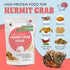 Snout and Shell Hermit Crab Food Bundle Fruity Breakfast Blend, Crabby Bug Blend & Greensand Organic, High Protein