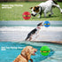 3PCS Dog Flying Disc Toy - Pet Toy Flying Saucer Ball with Lights for Outdoor Games (Red+Blue+Pink)