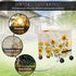 Puxucrazy Patio Cooler Cover Sunflower Rolling Cooler Cover Anti-UV Patio Ice Chest Protective Covers for Outdoor Bar
