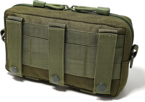 Pack Tactical Molle Admin Pouch Compact Utility EDC Tool Bag Phone Pouches Fanny Waist Bag Belt Pouch Small First Aid