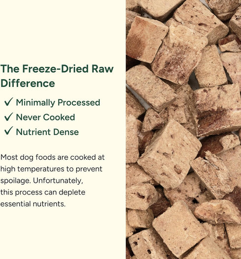 360 Pet Nutrition Freeze-Dried Raw Beef Liver Treats, High Protein Grain-Free Dog or Cat Snacks, 4 oz