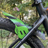 NICEDACK 2 Pieces Mudguards for Mountain Bike, Front and Rear Splash Guard Fit 20-29 Inch Bicycle (Green)