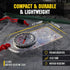 MTac Liquid Filled Baseplate Compass GlowinDark Orienteering/MapReading Compass for Hiking, Survival, Camping, Hunting