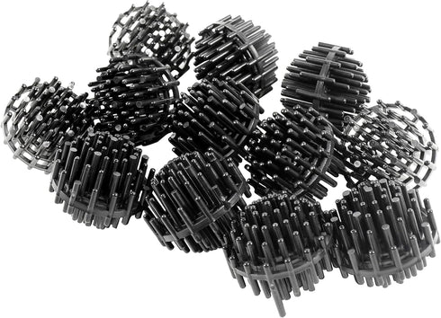 HQRP 100 pcs Bio Balls Filter Media 1.5 Inch, Large Bio Ball for Aquarium, Pond, Waterfall Filter Media in Mesh Bag