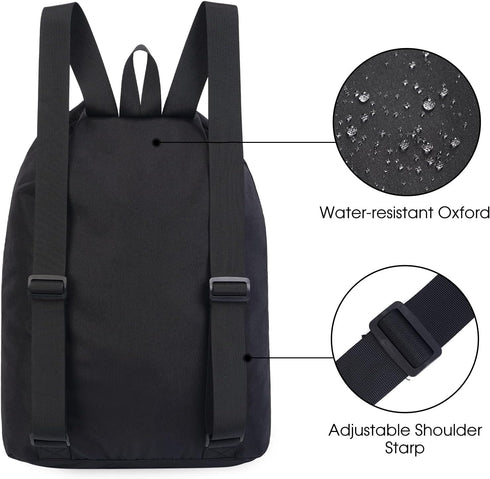 WANDF Swim Bag Mesh Drawstring Backpack for Swimming, Gym, and Workout Gear
