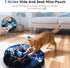 KiwiLove 7-Hole Interactive Cat Toy with Motion Activated Ball & Play Mat, Hide and Seek Exercise Game for Indoor Cats