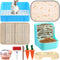 Honeydak 10 Pcs Rabbit Starter Kit Small Litter Box Bunny Grooming Kit