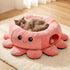20 Cat Tunnel Bed with Cat Toys, Collapsible Play Tunnel for Indoor Cats, Kitten Toys for Indoor Kittens, Octopus