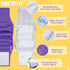 Pack 3 MICOOYO Male Dog Belly Bands Washable, Reusable Dog Diapers Male, Doggy Diapers for Puppy Training
