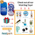 Pup Light and Pups Blue Rubbin - Parody Beer Dog Toys, Funny Plush Squeaky Dog Gifts for Birthday
