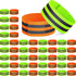 Yilloog 150 Pieces Reflective Arm Bands for Night Walking, Ankle Bands for Runners, High Visibility Tape Straps