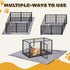 Hollima 59''L 59''W Guinea Pig Rabbit Cat Cage Liner x Waterproof and Washable Tarp Base for Guinea Pig Hedgehog Bunny