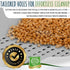 Small Pet Select Pine Pellet Cat Litter Box with 5 Pee Pads and Litter Scoop, Easy to Clean System
