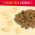 Charlee Bear Bear Crunch, Grain-Free Chicken, Pumpkin & Apple Flavor, 8 oz