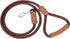 Mile High Life Premium Leather Dog Leash - Strong Rope Leash with Leather Handle, 4/5/6 Feet for Small Medium Large Dogs