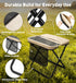 OrbitShell 2 Pack Backpack, Portable Folding Stools, Collapsible Pocket Chair, Foldable Camping Stool for Adults