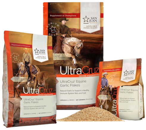 2 lb UltraCruz Equine Garlic Flakes