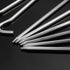Tent Pegs - Aluminium Tent Stakes with Hook, 7’’ Hexagon Rod Stakes for Camping