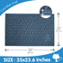 UPSKY Cat Litter Mat | Large Litter Box Mat 35" x 24" Soft on Kitty Paws, Waterproof and Scatter Control