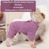 Small Dog Sweater, Fleece Puppy Jammies for Small Dog Girl Boy, 4 Leg Dog Pjs for Chihuahua Yorkie, Spring Winter Warm