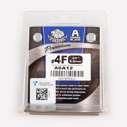 Detachable Blade - Size 4F Blades 3/8", Extra Durable Japanese Steel, Compatible with Most Andis, Oster, Wahl A5