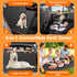 MIXJOY Dog Seat Cover for Back Seat Waterproof Dog Seat Covers for Cars, Car Seat Protector for Dogs, Nonslip Back Seat