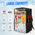 WOTOW Backpack Cooler 45 Cans, Tactical Insulated Soft Cooler Bag for Men Women, Leakproof Backpack