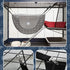 2 Pieces Cat Cage Hammock, Double Layer Soft Plush Hanging Pet Bed for Indoor Cats, Kittens, Ferrets, and Small Animals