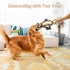 Interactive Squeaky Dog Toys, Funny Tug of War Plush Dog Chew Toys for Small, Medium, and Large Dogs - Lion