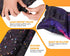 Foxelli Self Inflating Sleeping Pad for Camping, Lightweight Insulated Foam Camping Mat with Pillow for Backpacking and