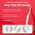 Dental Care Brush with Firm Bristles, Resilient Toothbrush for Dog Tartar and Plaque Removal