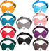 10 Pieces Cat Bowtie Collars with Bell, Adjustable Breakaway Kitten Collar for Boys Girls, Solid Colors