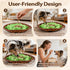 XIGOUPT Snuffle Mat for Dogs Cats, Interactive Pet Non Slip Sniff Mat for Slow Eating Cognitive Puzzle Feeder